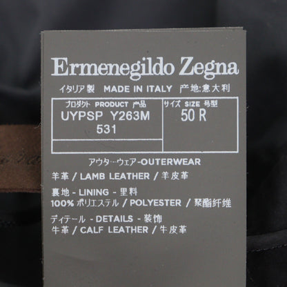 エルメネジルドゼニア 羊革ジャケット