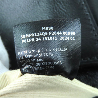 マルニ TRUNK SOFT EW レザーショルダーバッグ