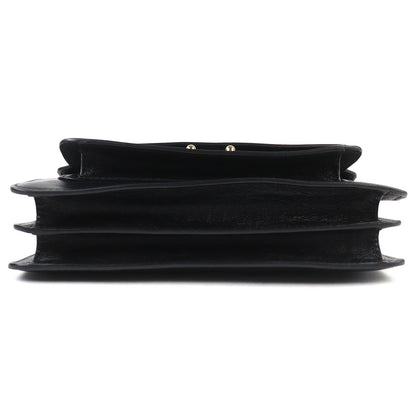 マルニ TRUNK SOFT EW レザーショルダーバッグ