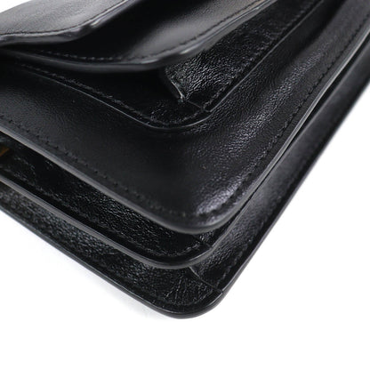 マルニ TRUNK SOFT EW レザーショルダーバッグ