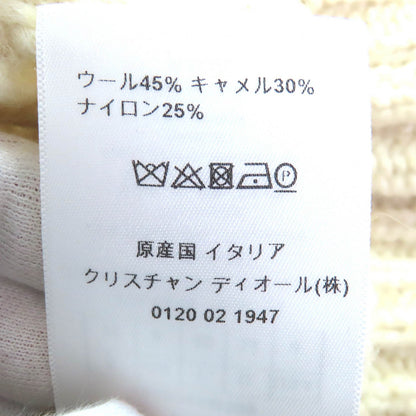クリスチャンディオール クロシェニットウール半袖トップス