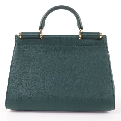ドルチェ＆ガッバーナ シシリーソフト スモール レザー 2wayショルダーバッグ