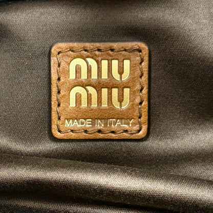 ミュウミュウ レザーハンドバッグ