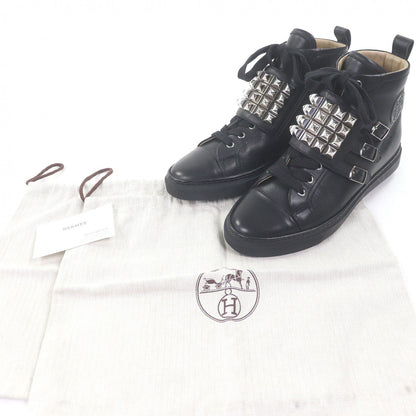エルメス Lenox Collier de Sian レザースニーカー