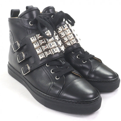エルメス Lenox Collier de Sian レザースニーカー