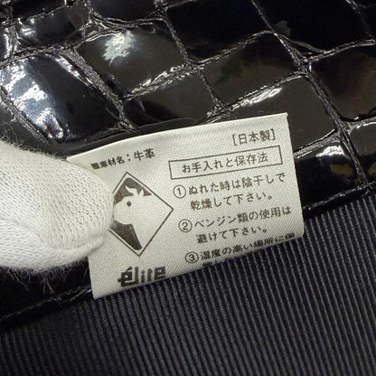 ジバンシィ クロコ型押し牛革ショルダーバッグ