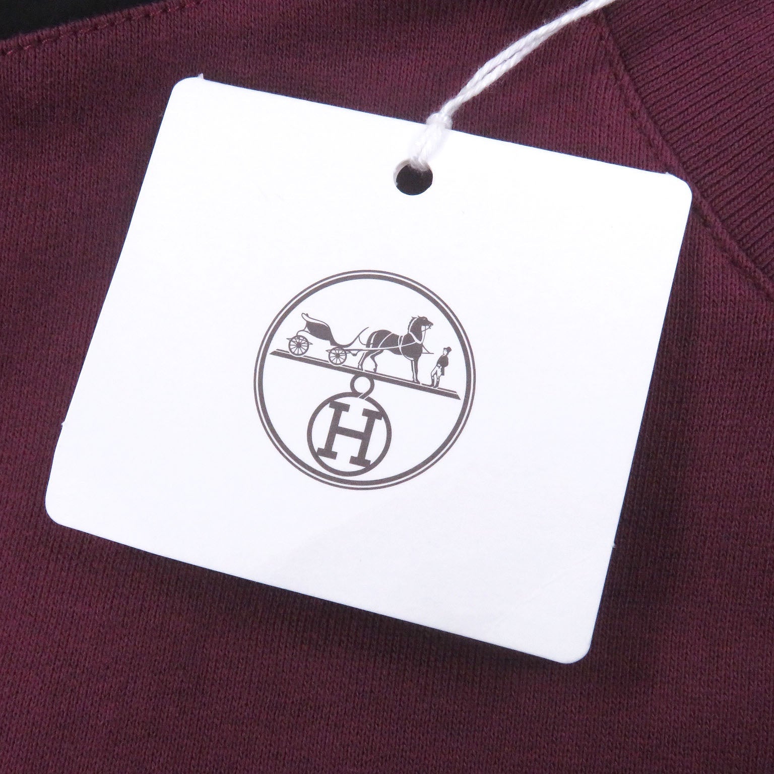 エルメス Sweat Run H Side Line コットンスウェット