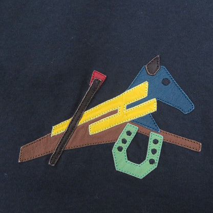 エルメス 羊革パッチ半袖Tシャツ