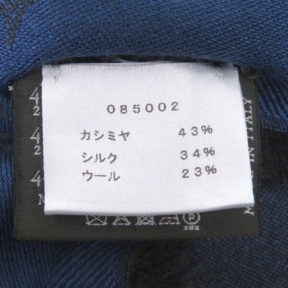 ベルルッティ ストールカリグラフィー カシミヤシルクウールショール