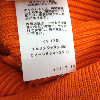 エルメス レーヨンシルクニットトップス