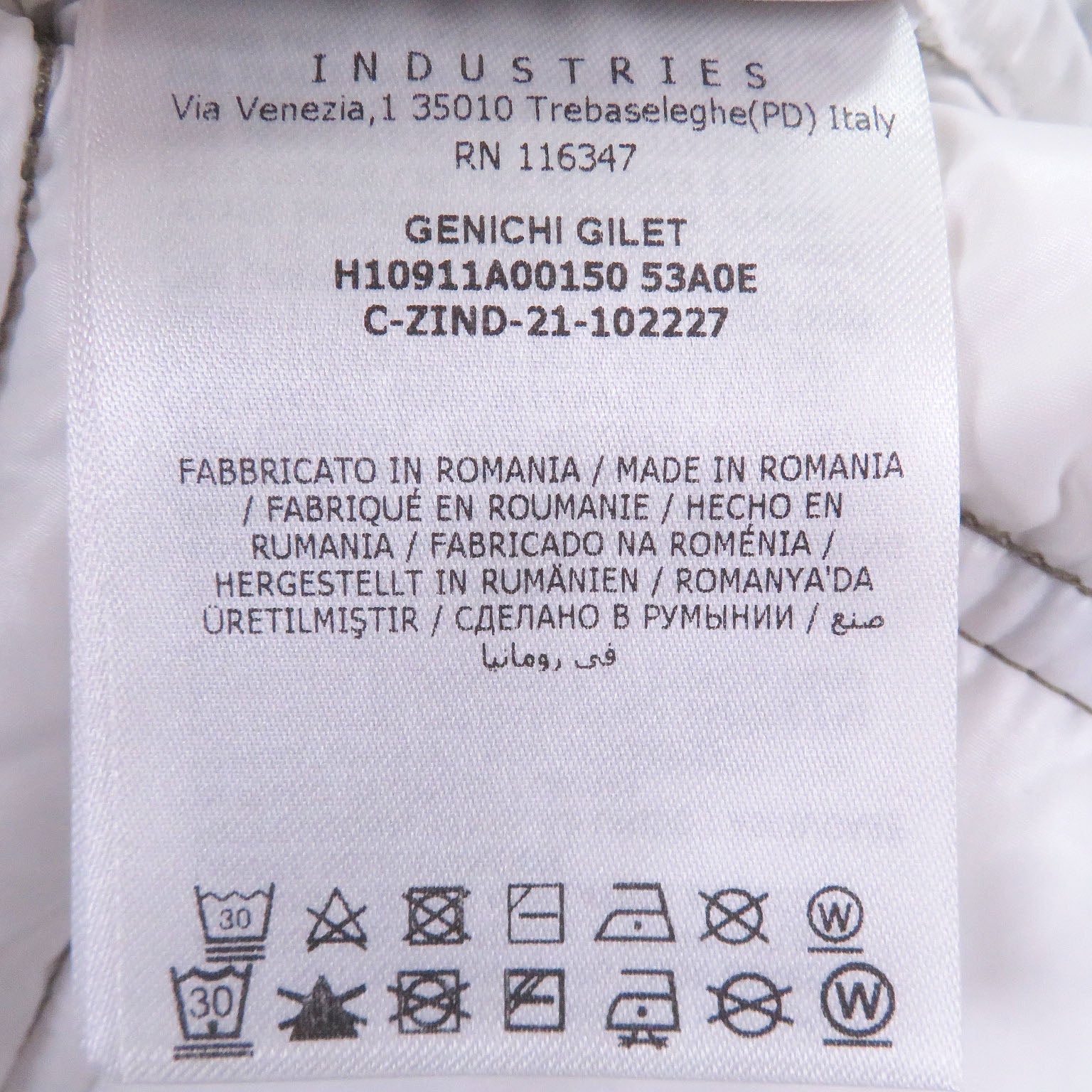 モンクレール GENICHI GILET ダウンベスト
