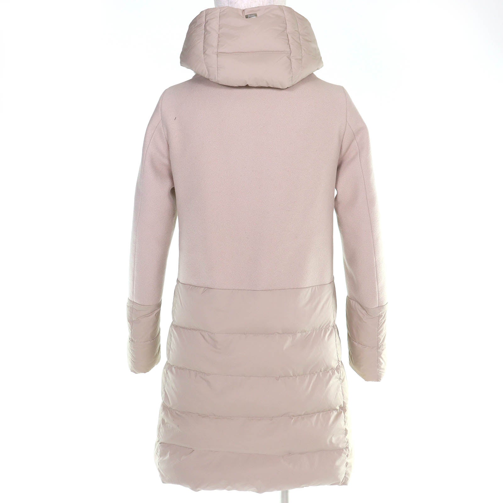 ヘルノ DIAGONAL WOOL AND NUAGE PARKA ダウンコート