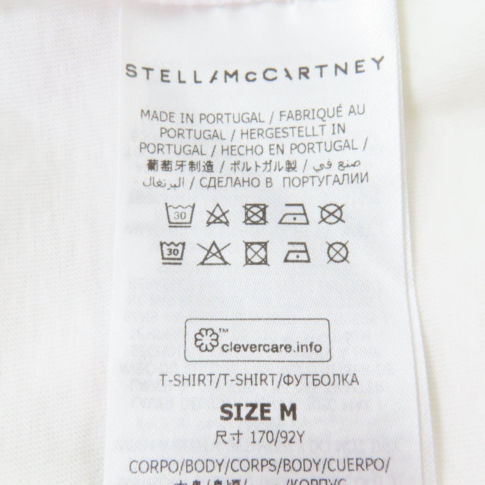 ステラマッカートニー コットン長袖Tシャツ