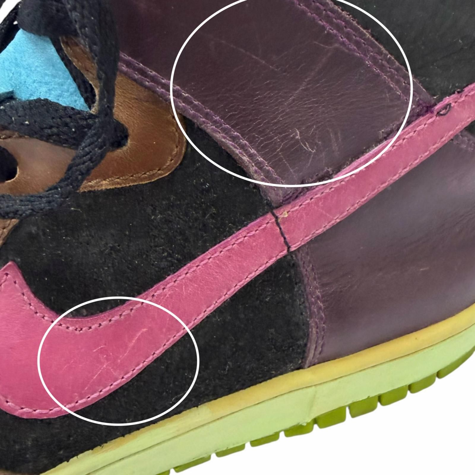 アンディフィーテッドナイキ DUNK HIGH NL レザースニーカー
