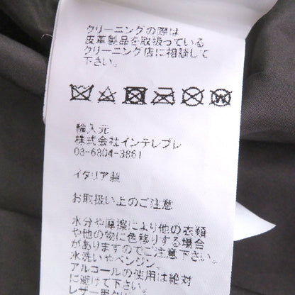 エンメティ シープレザー ダウンジャケット