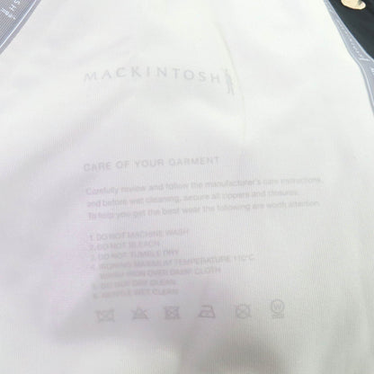 マッキントッシュ ラバーコーティングポリエステルフードコート