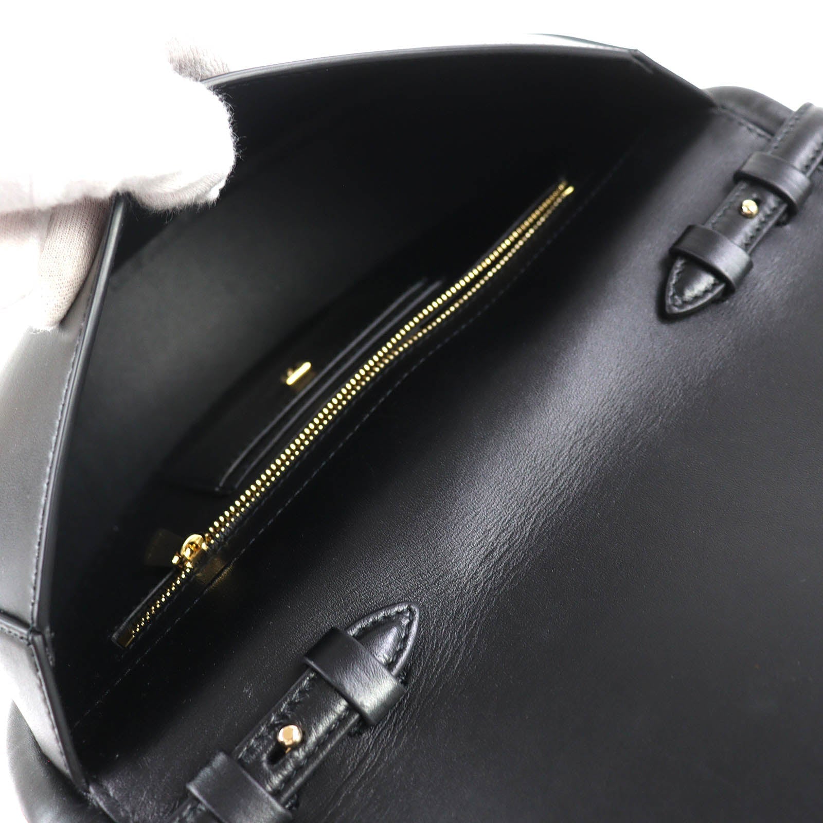 サルヴァトーレ フェラガモ AURA レザー2WAYショルダーバッグ