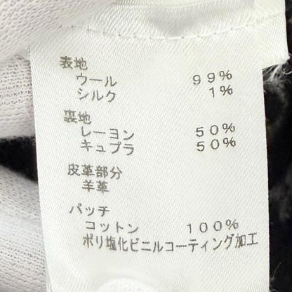 ルイヴィトン モノグラムダブルフェイス ウールシルクコート