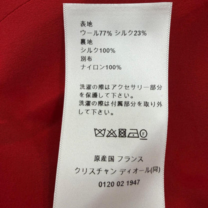 クリスチャンディオール ウールシルクワンピース