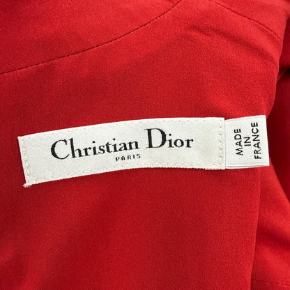 クリスチャンディオール ウールシルクワンピース