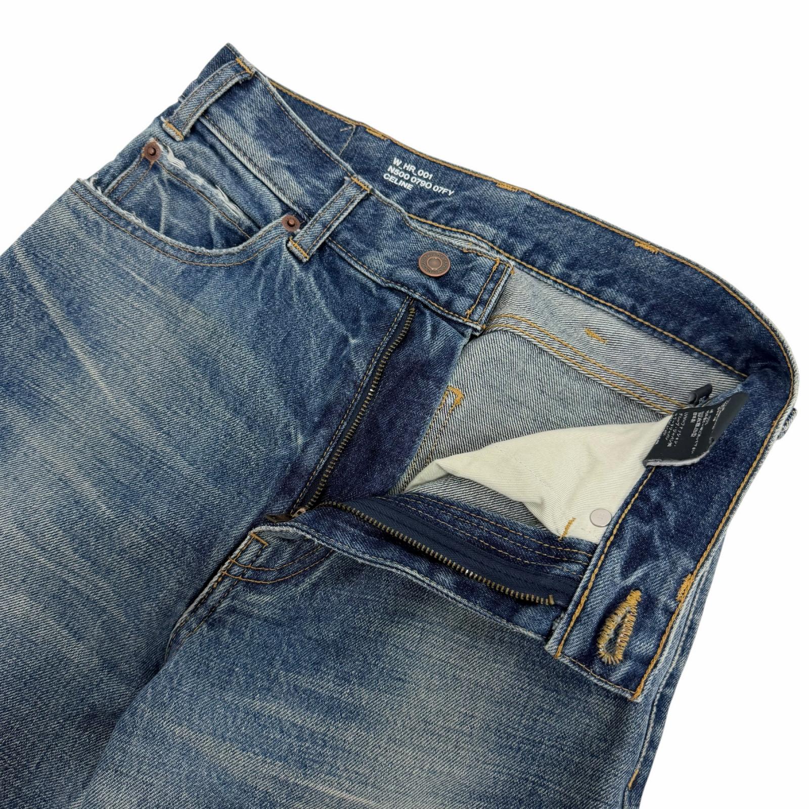 セリーヌ コットンデニムパンツ