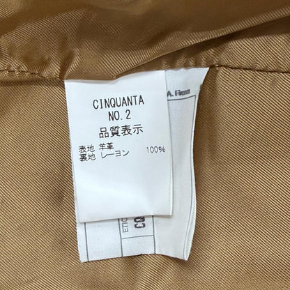 チンクワンタ 羊革ジャケット