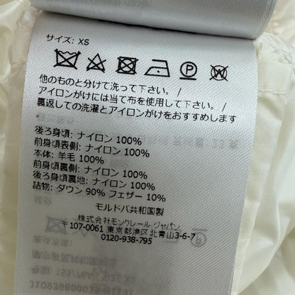 モンクレール ウールダウンジャケット