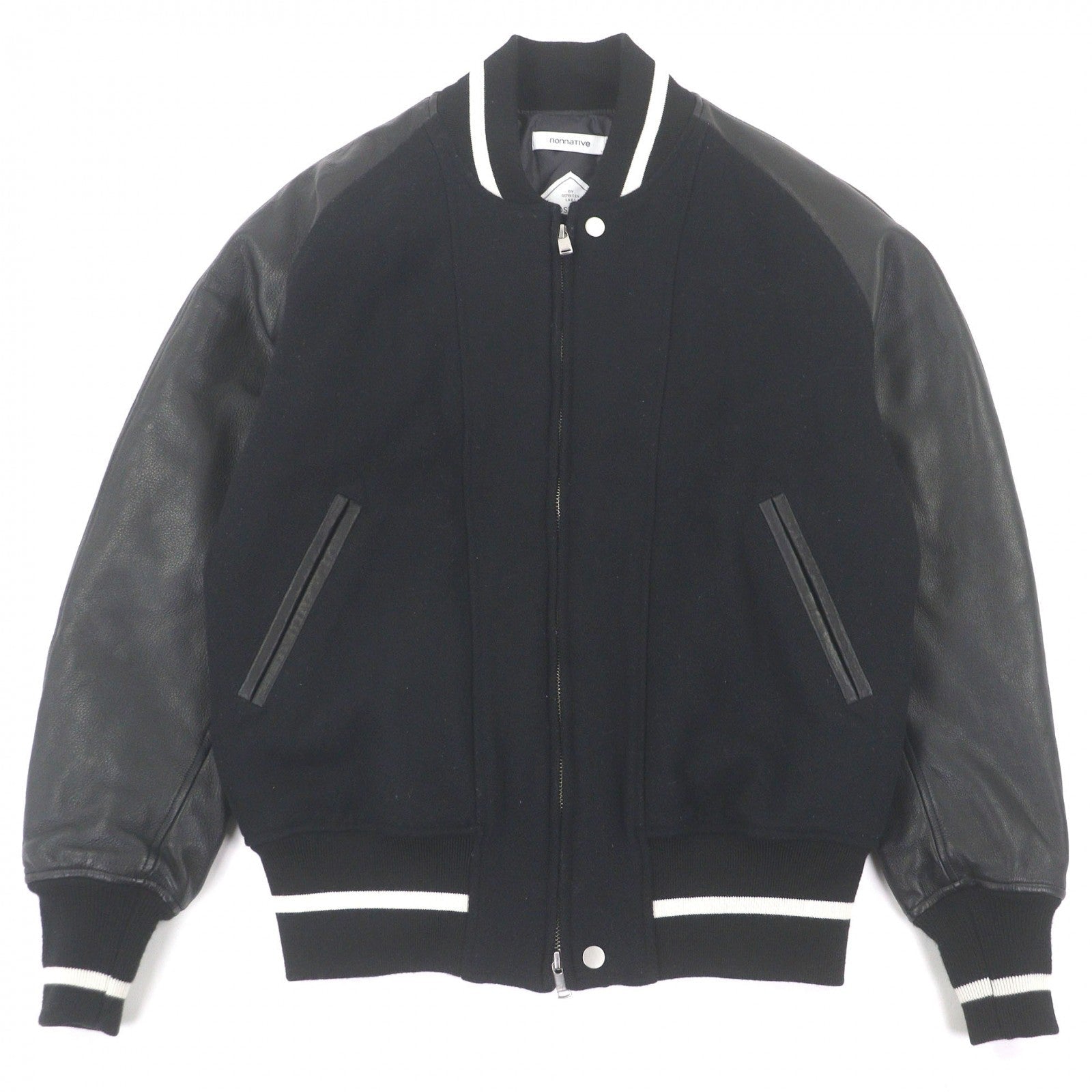 ノンネイティブ STUDENT PUFF JACKET WOOL DOBBY GORE-TEX WINDSTOPPER ジャケット