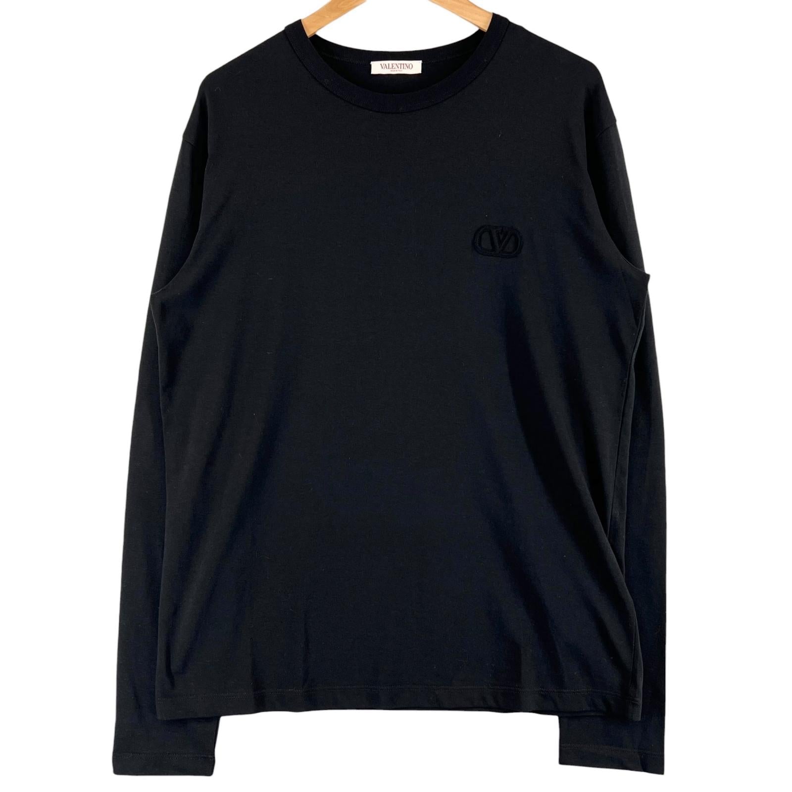 ヴァレンティノ コットン長袖Tシャツ