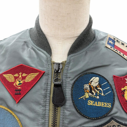 アヴィレックス スカジャン TOP GUN MA-1 ナイロンジャケット