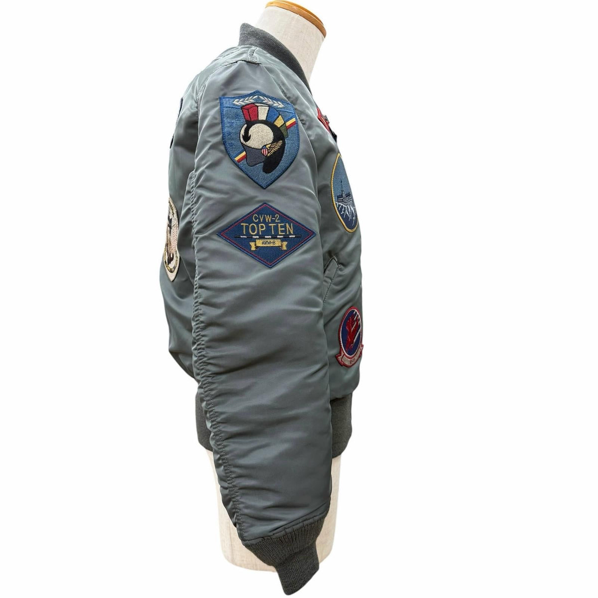 アヴィレックス スカジャン TOP GUN MA-1 ナイロンジャケット