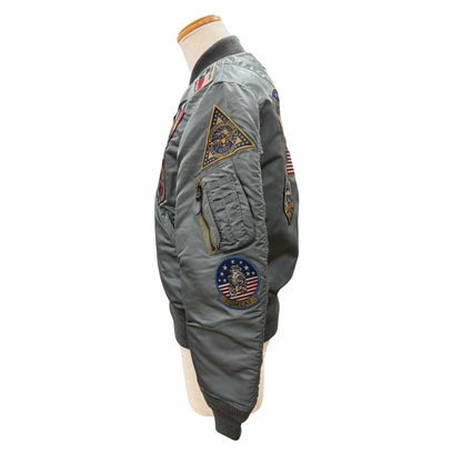 アヴィレックス スカジャン TOP GUN MA-1 ナイロンジャケット