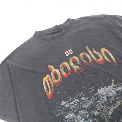 バレンシアガ Tbilisi コットンTシャツ