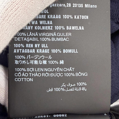 プラダ バージンウール ニットポロシャツ