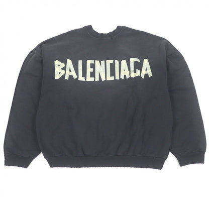 バレンシアガ Sweat Double Front Crew コットン スウェットシャツ