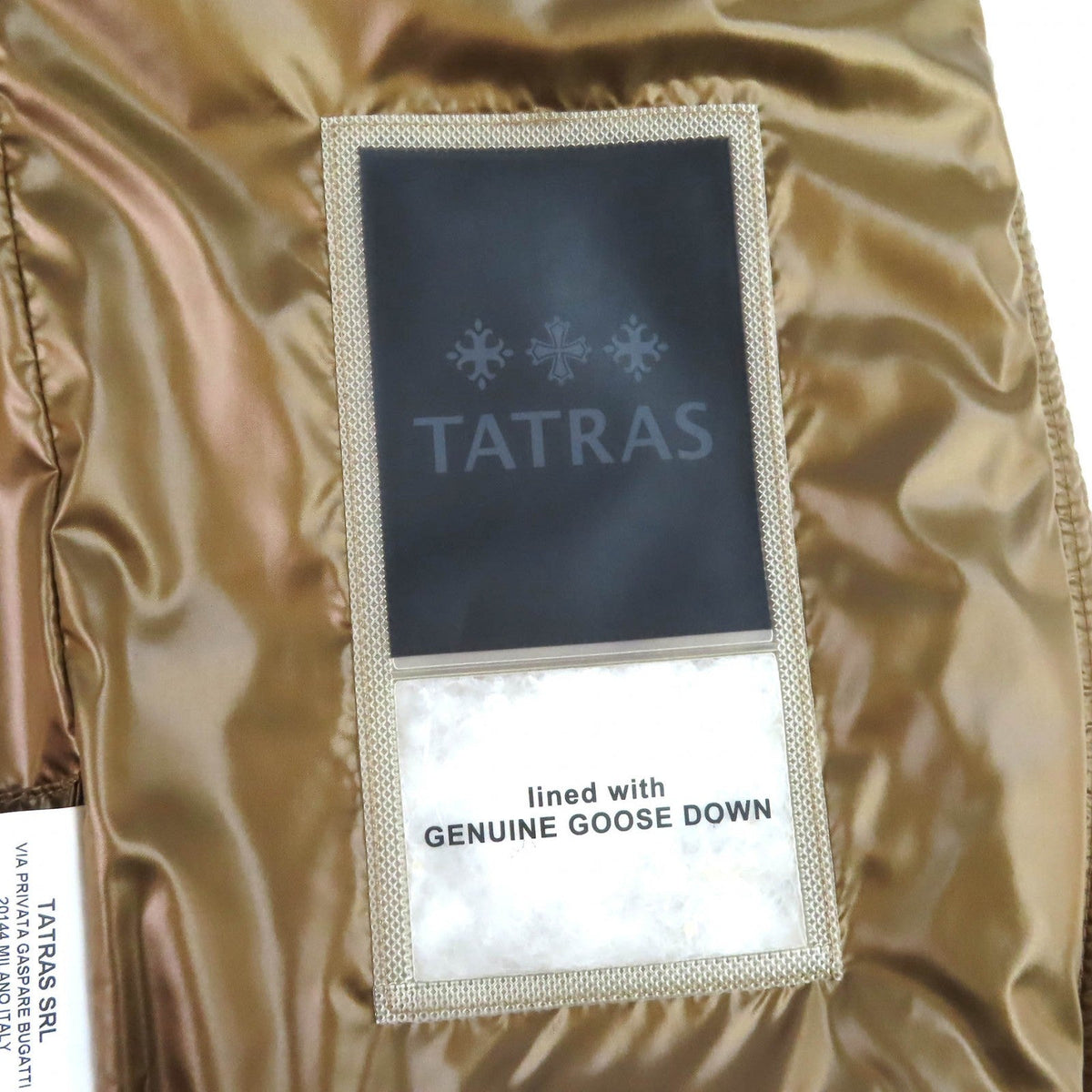 タトラス ALISEO ダウンフードジャケット