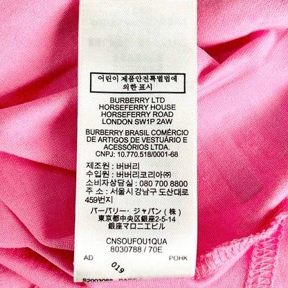バーバリー コットン 半袖Tシャツ