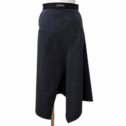ロエベ ウールカシミヤスカート