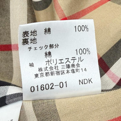 バーバリーロンドン コットン トレンチコート