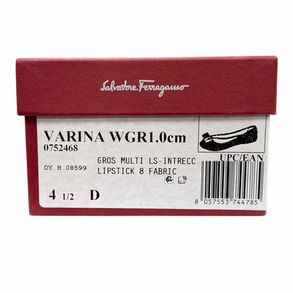 サルヴァトーレ フェラガモ VARINA レザーパンプス