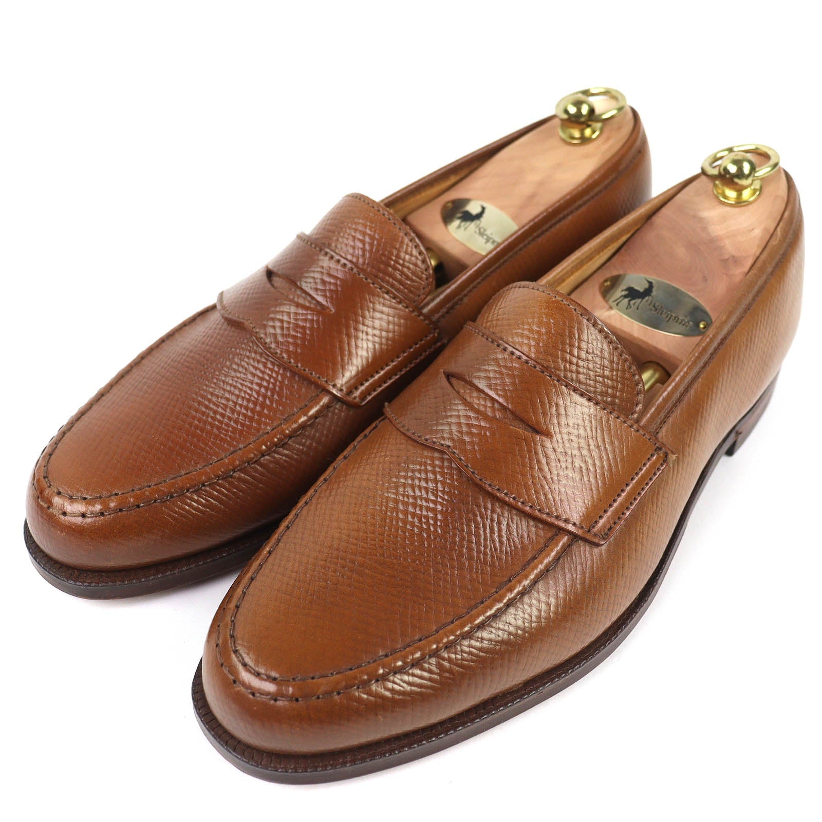 クロケットアンドジョーンズ ハッチグレインコードバン ローファー