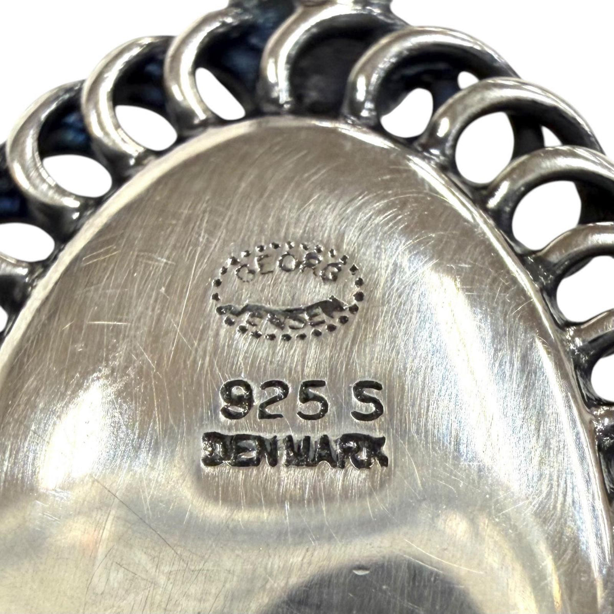ジョージジェンセン 925 オニキスネックレス