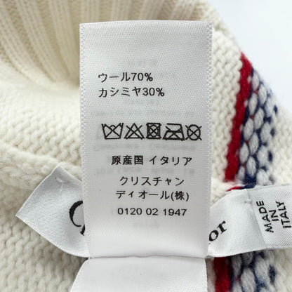 クリスチャンディオール Dior Alpes ウールカシミヤニットキャップ
