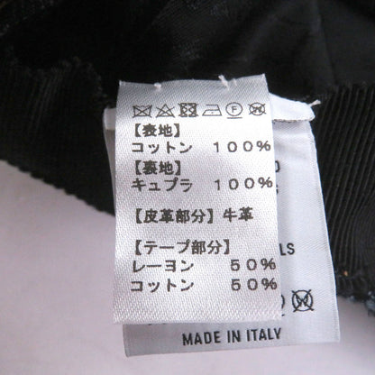 ベルルッティ カリグラフィ スクリット デニムベースボールキャップ
