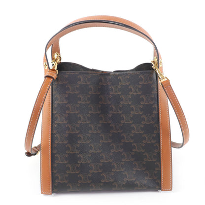 セリーヌ トリオンフキャンバス ショルダーバッグ
