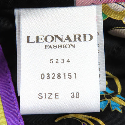 レオナールファッション シルク混紡コート