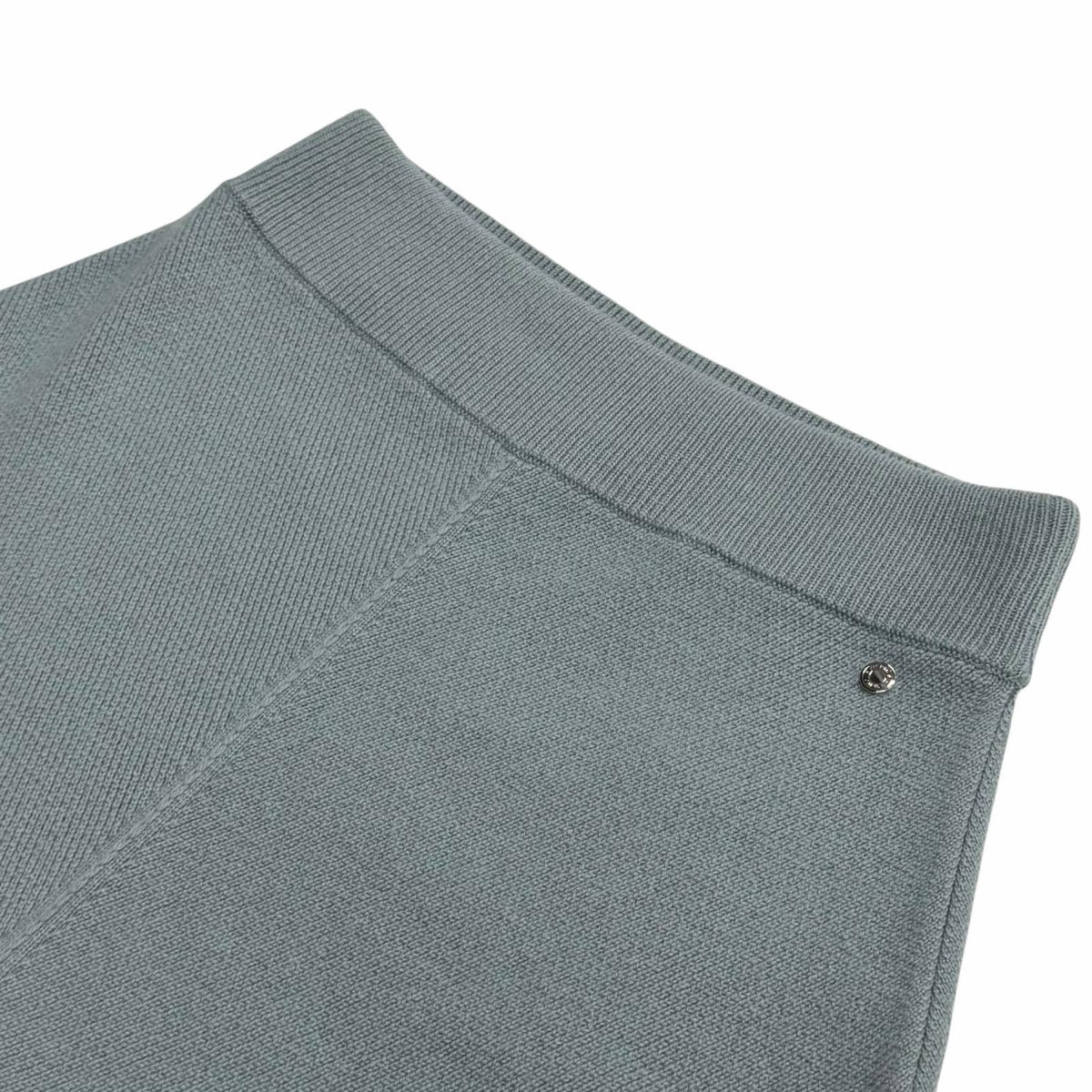 エルメス Serie Metal-trimmed trapezoid knit cashmere スカート38