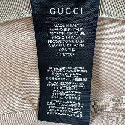 グッチ ラフィアハット