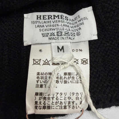 エルメス Frecans Serie Metal ウールニットキャップ
