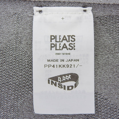 プリーツプリーズイッセイミヤケ A-POC ナイロン混紡Tシャツ
